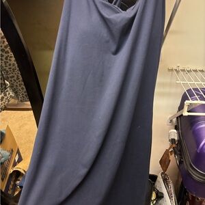 Danskin Strapless Midnight Blue Dress